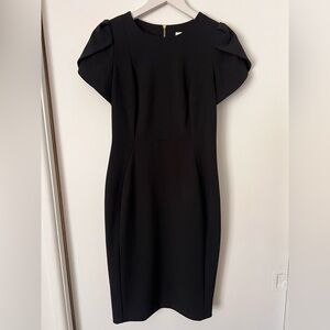 Calvin Klein Black midi Dress